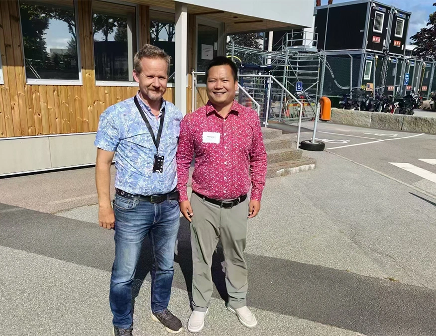 The General Manager Of LIB Visited Volvo