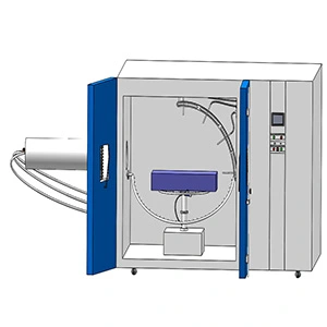 Multiple Rain Grades Combined Walk-in Chamber