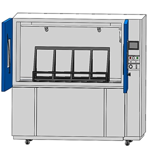 Double Door with Special Sample Holder Dust Chamber