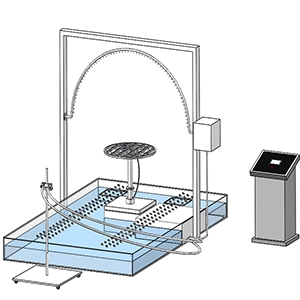 No Housing of IPX3-X6 & Water Circulation Bottom Tank